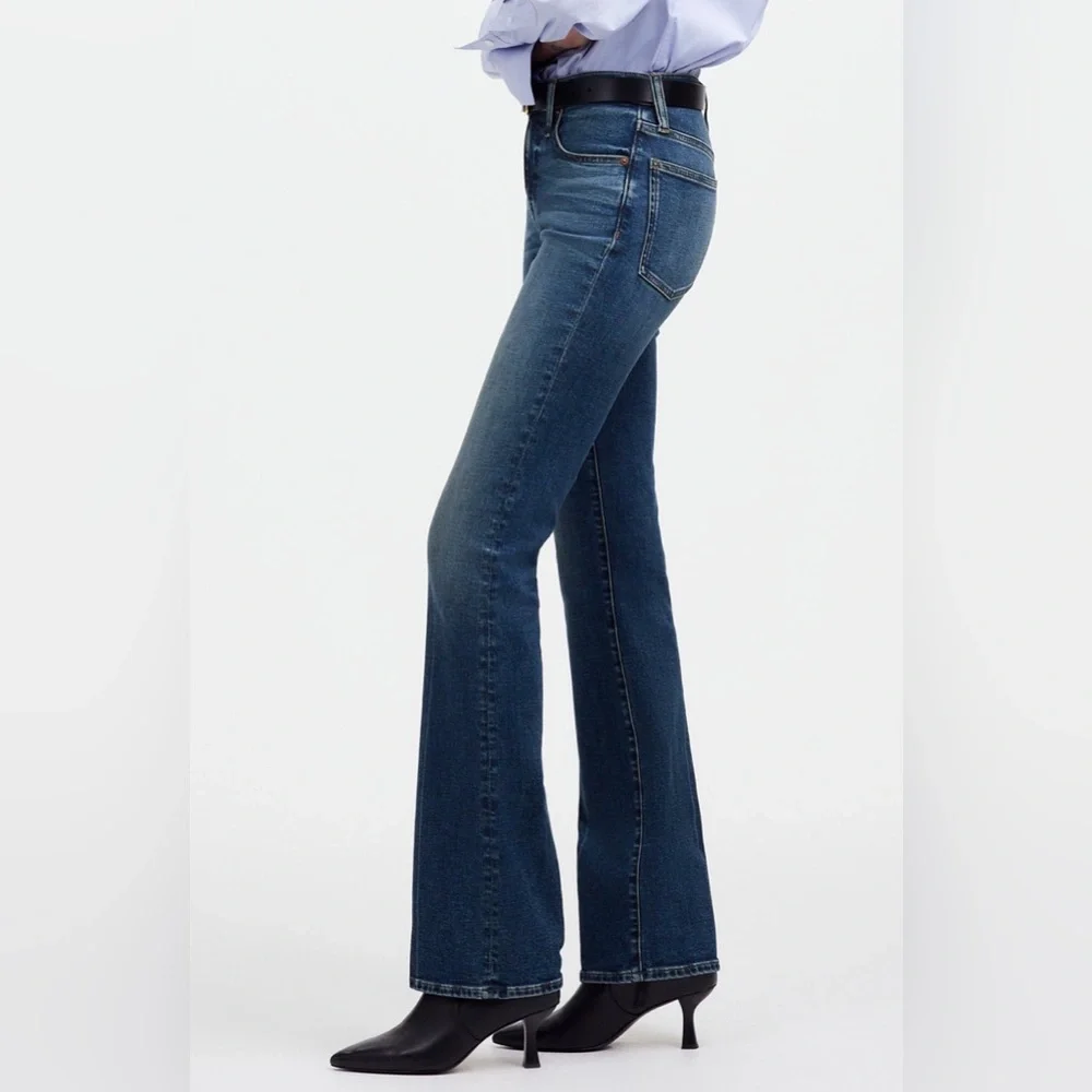 EUC Madewell Kick Out Full Length Jean Sz 31 tear near pocket sew or patch incl - Picture 3 of 14